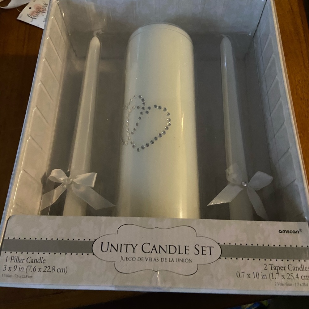 Unity candle set